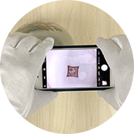 品物の写真撮影